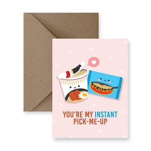 Retrait instantané | Jolie carte d'amitié, carte d'amitié drôle, carte juste parce que, carte pour toute occasion, carte d'humour, carte pour un ami