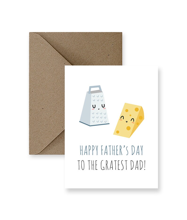 Funny Father's Day Card Cool Card For Father's Day Pun | Etsy