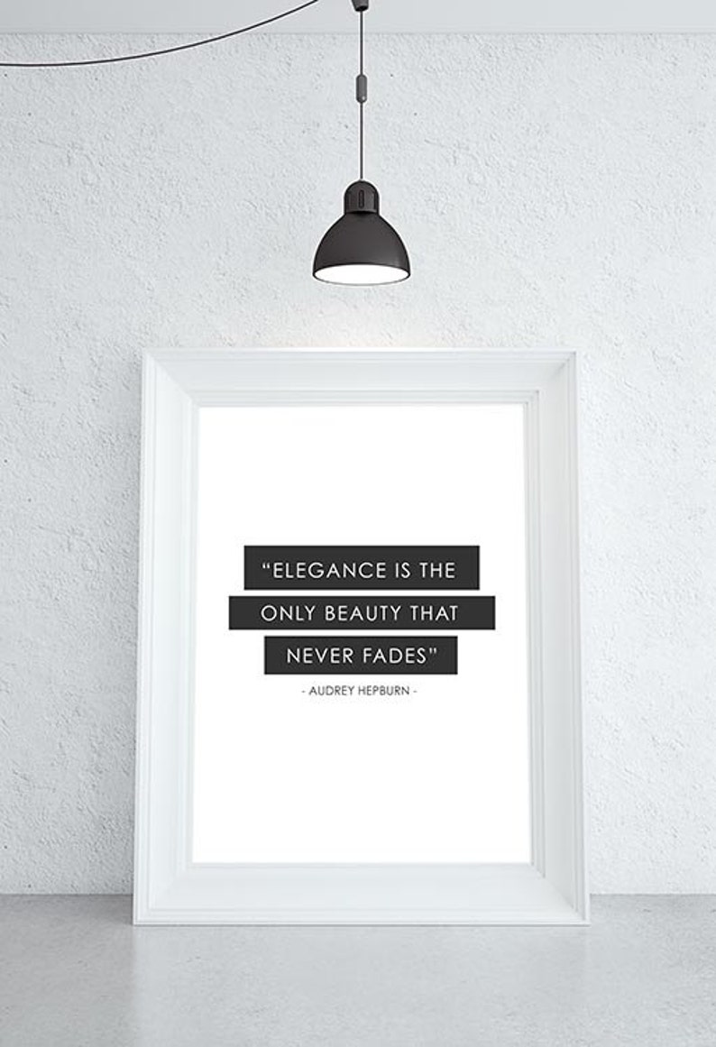 Quote Wall Art Black and White Prints Quote Prints Quote - Etsy