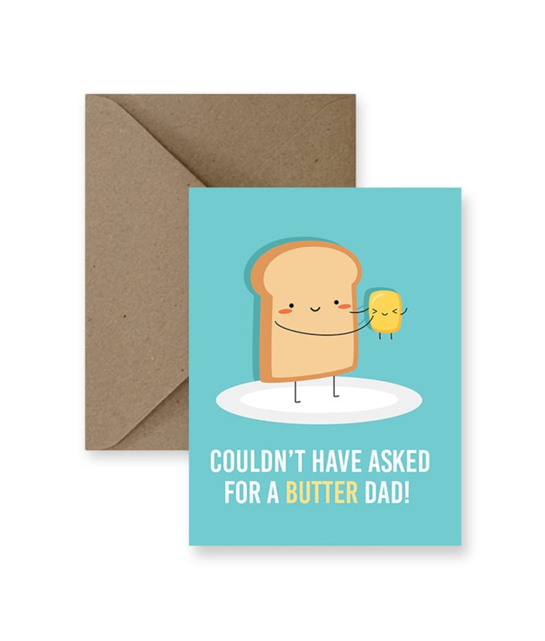 Funny Father's Day Card Cool Card For Father's Day Pun Card for Dad Father's Day Card Handmade Funny Card for Dad Fathers Day Gift image 1