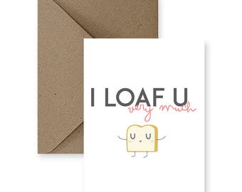 Cute Love Card For Boyfriend Funny Love Cards for Him Pun Love Card for Her Handmade Love Cards Funny Anniversary Card for Girlfriend