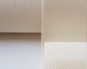 Ecru/Cream 11ct/14ct/16ct/18ct Cross Stitch Fabric Aida Canvas 100% cotton Free P&P