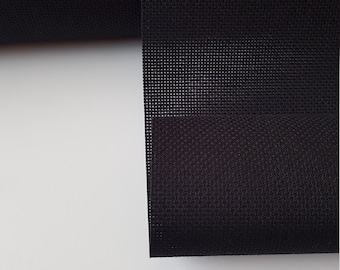 Tela de punto de cruz Aida negra de 11ct/14ct/16ct/18ct, 100 % algodón, envío gratuito.