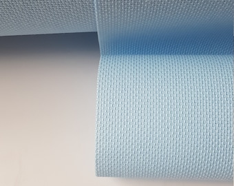 Tela para punto de cruz azul de 11ct/14ct/16ct/18ct, lienzo Aida 100 % algodón, envío gratuito