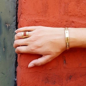 Jonc Icate Gold light bracelet