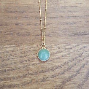 Aventurine pendant necklace