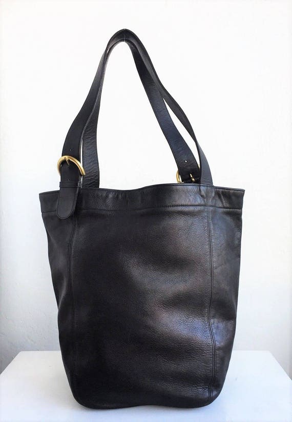 coach black tote bag