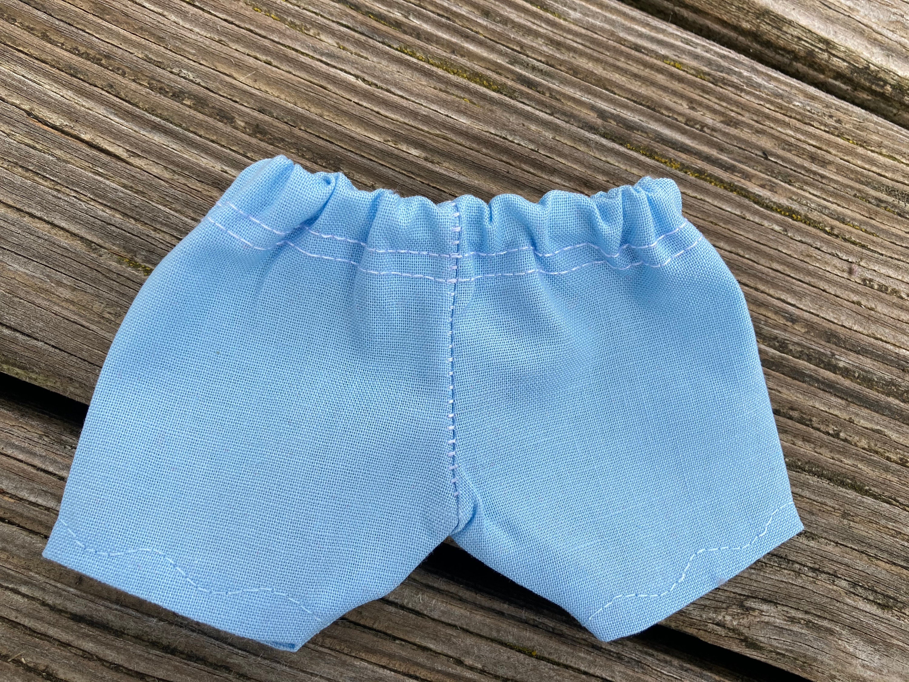 Handgemachtes Kleiderset Für Bären/Teddy (Gr. 22 Cm Oder 35 Cm) – Shirt + Hose Aus Baumwolle