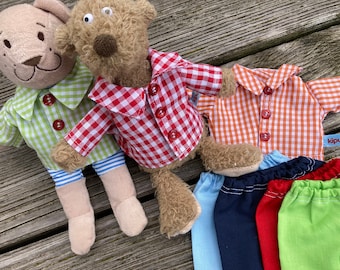 Clothes for bears size 20-25 cm shirt or pants mix it bear clothes