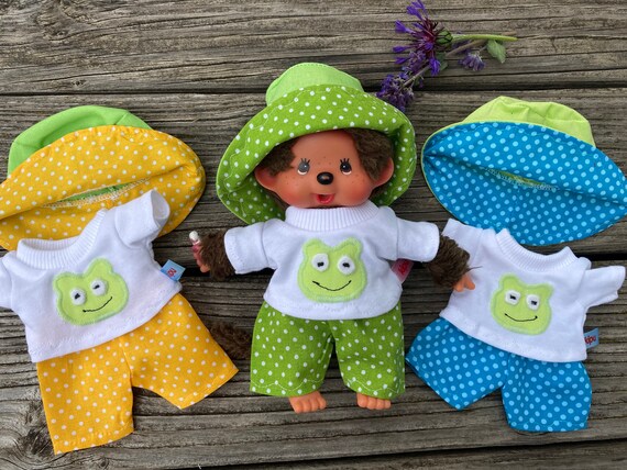Hose für MONCHICHI Gr.20 Monchhichi Bekleidung quietschgrün Kleid oder Shirt Hose für MONCHICHI Gr.20 Monchhichi Bekleidung quietschgrün Kleid oder Shirt