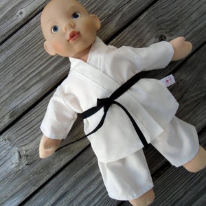 KARATE suit size 32 - 36 cm for dolls clothes NEW doll clothes