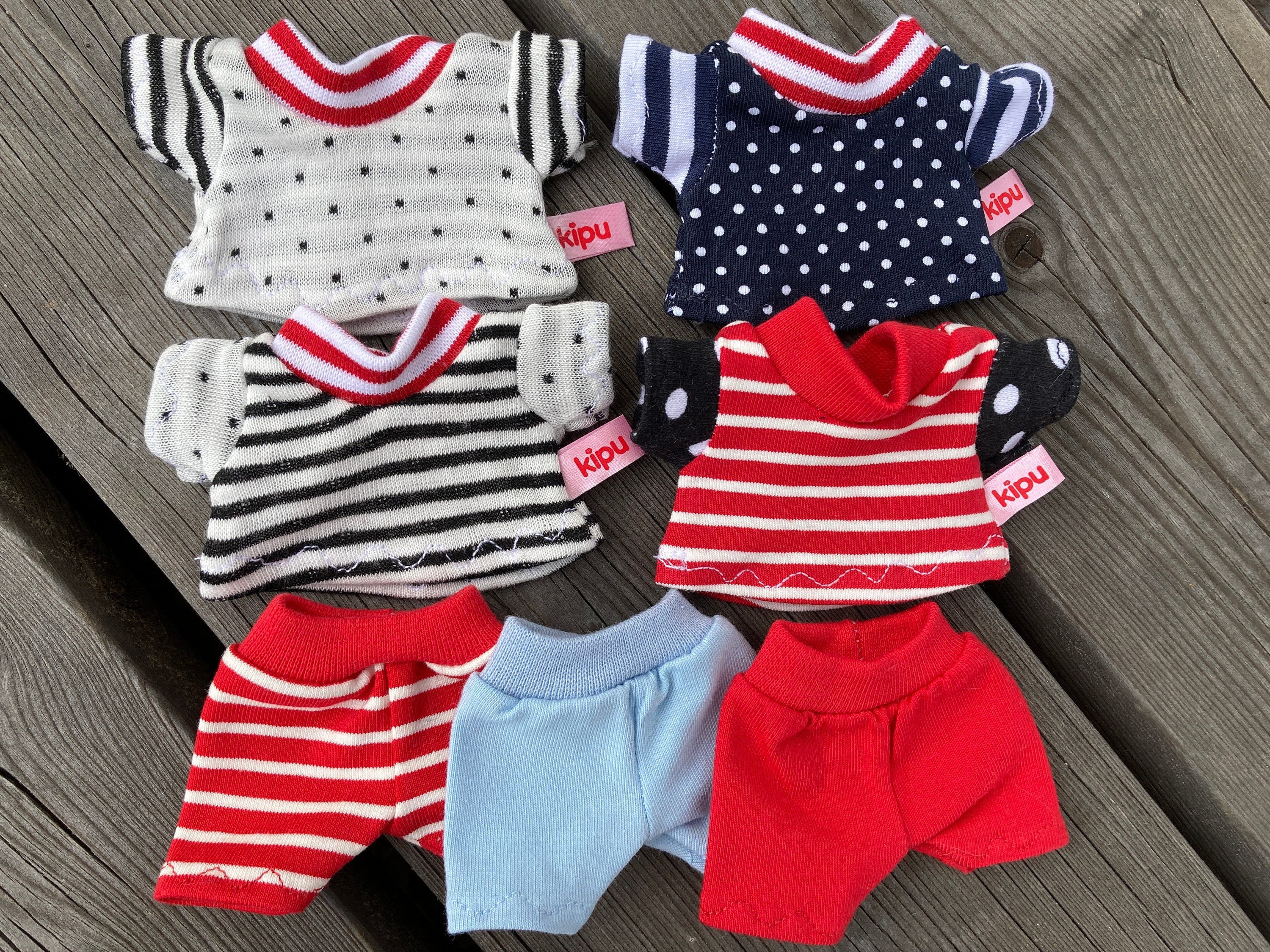 Handgemachte Puppenkleidung Für Kuscheltiere (15-16 Cm) – Hoodie + Hose Set, NEU