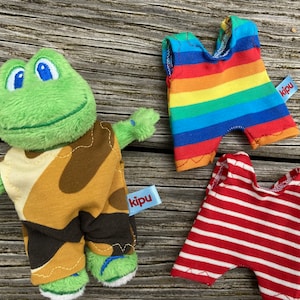 KLEIDUNG Gr. 12 cm mini für Geocaching's Signal the Frog® plush micro Strampler