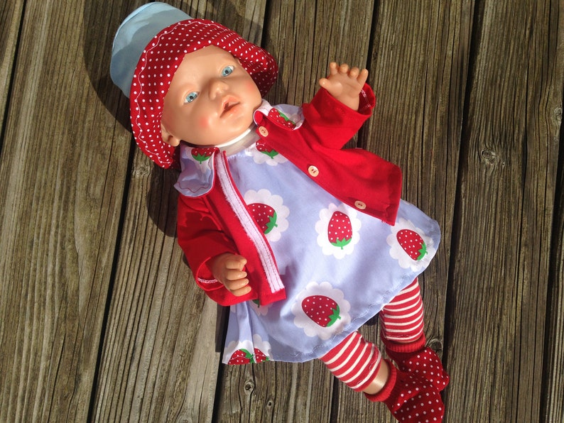 baby born doll clothes size