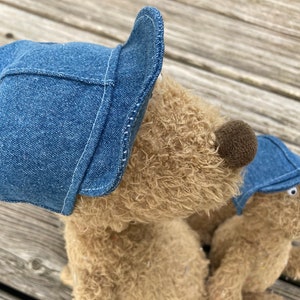 Schildkäppi für Bären Käppi Bärenkleidung Plüschie Teddy Junge Boy Bild 3