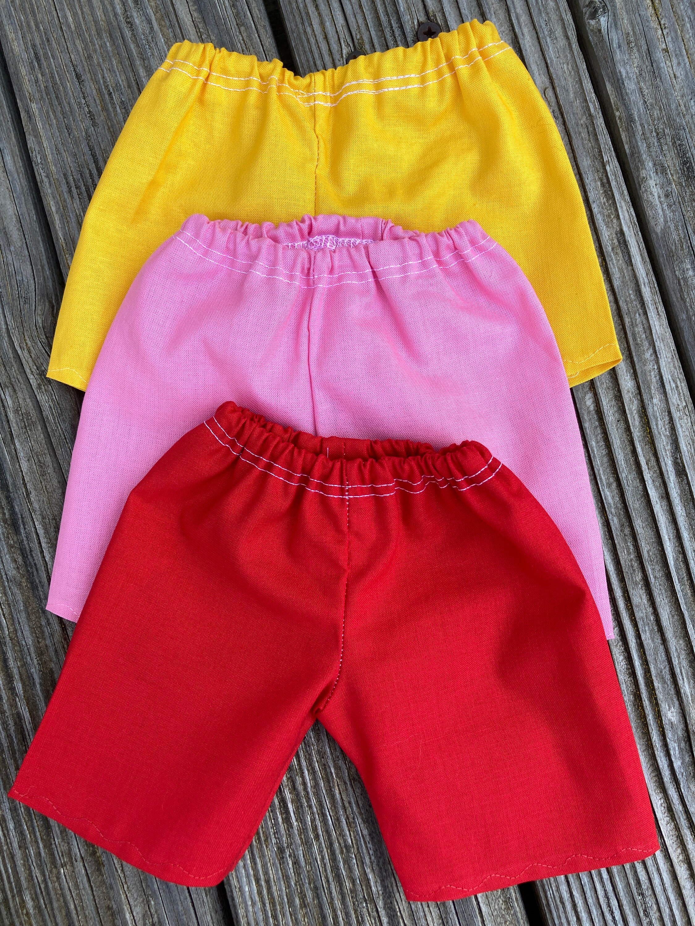 Handgemachte Bärenkleidung – Shirt ODER Hose Für Teddys & Stofftiere Größe 30–35 Cm, Aus Baumwolljersey