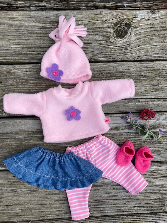 Lot de 10 vêtements de poupée comprenant 3 robes à paillettes, 3 robes
