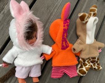 Clothing for monkey  size 20 cm EASTER BUNNY