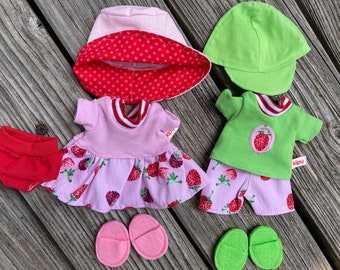 CLOTHES for monkeys size. 20 cm doll clothes raspberries mix it