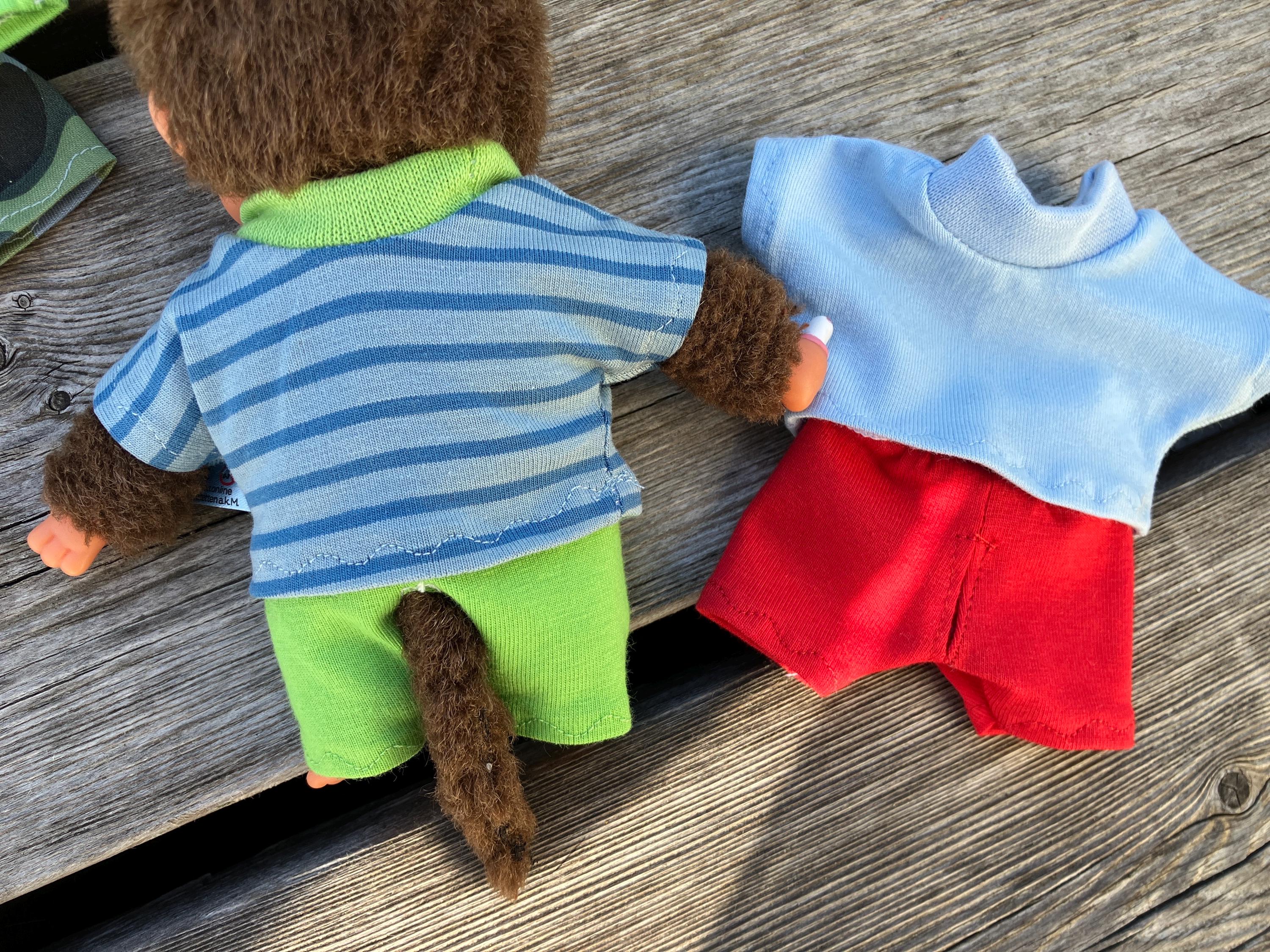Vêtements Pour Peluche 17 Cm - Ensemble Bonnet, Pantalon, Caméra - Accessoire Poupée - Cadeau
