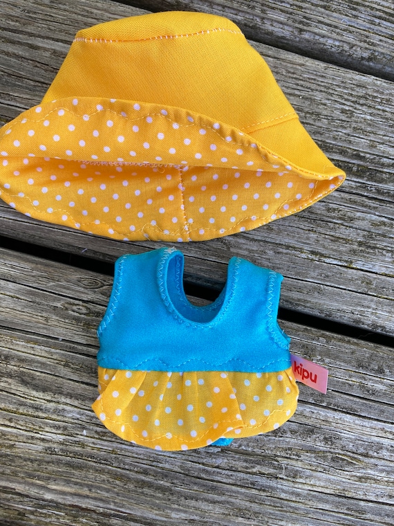 Ivy & Lily - Maillot de Bain Cygne et Poncho pour Poupon 42 cm