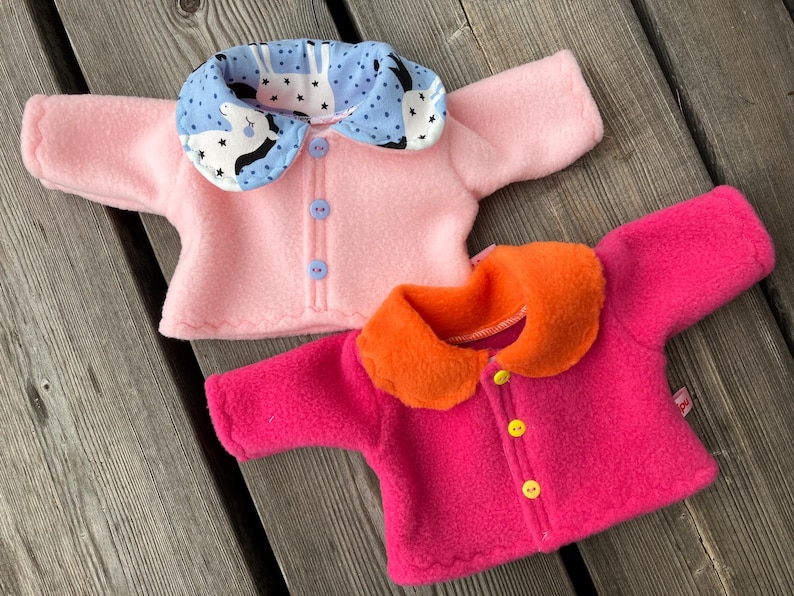 Clothing set size 36-38 cm for My First Baby dolls, doll clothes, pony, doll fashion, pony, unicorn, sweetheart 1 Jäckchen passend