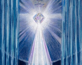 Iconic Radiance: Archangel Michael in Divine Splendor - Etsy