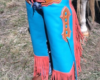 Hand Made Leather Chaps