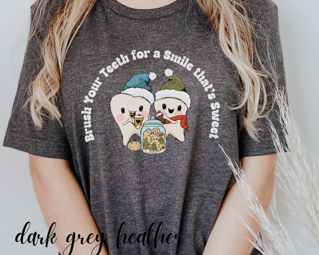 Dentist Christmas, Dental Office Holiday, Hygienist Shirt, Tooththemed