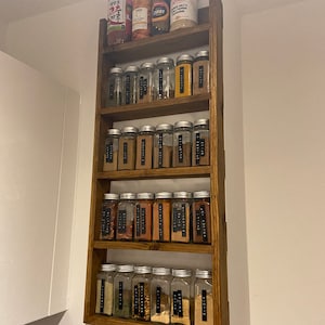 Tall spice rack sale