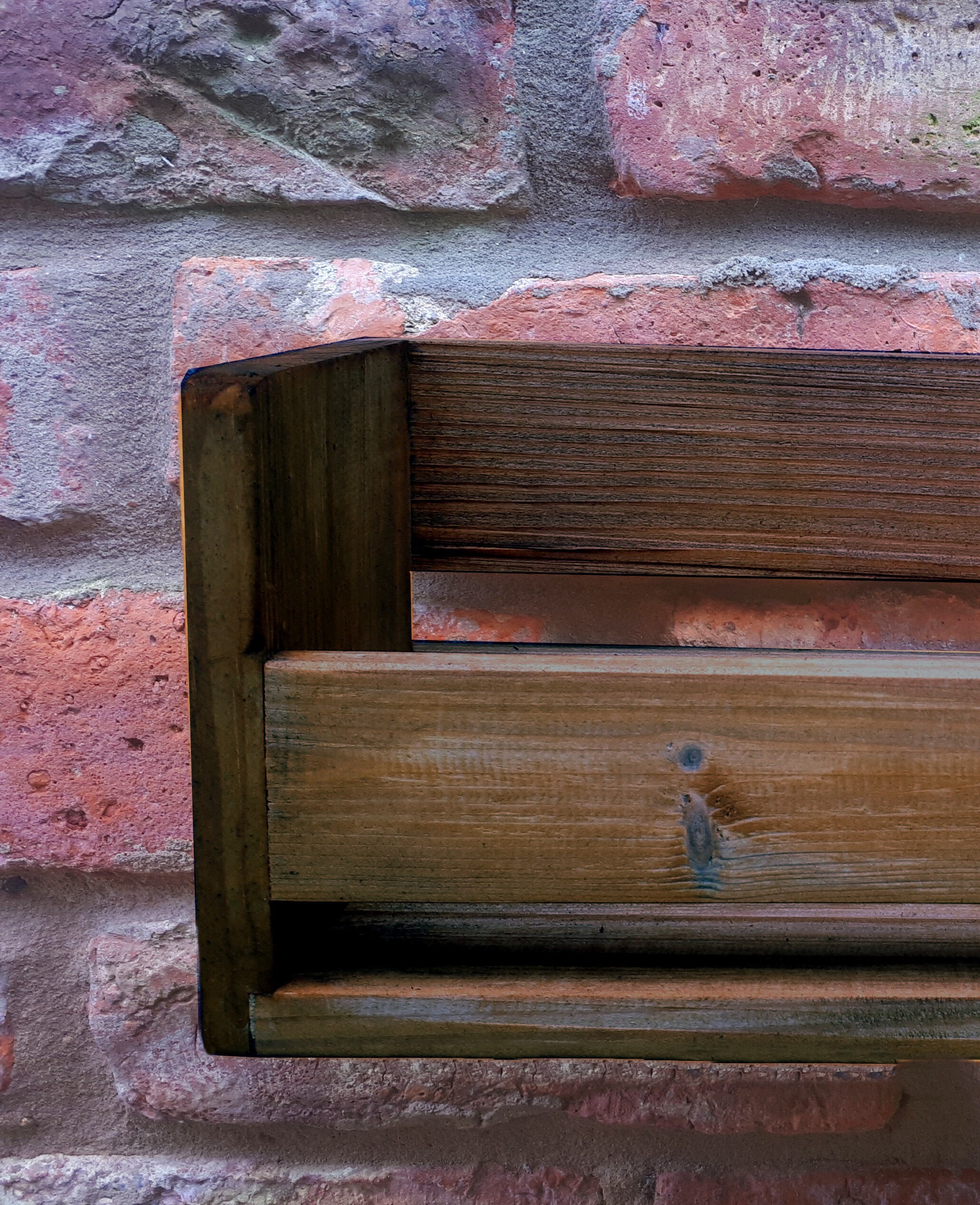 Rustic Book Rack Kitchen Shelf Recipe Books Wooden Wall Etsy