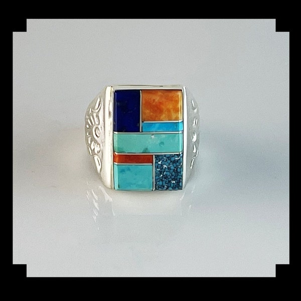 Multi Stone Inlay - Etsy