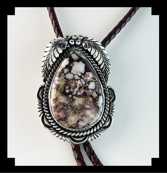 Huge Joe Paul Native American Navajo Sterling Silver Eagle Bolo Tie Signed Joe Paul Huge Joe Paul Native American Navajo Sterling Silver Eagle Bolo Tie Signed Joe Paul