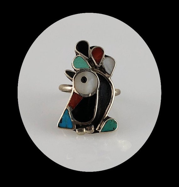Zuni Bird Ring