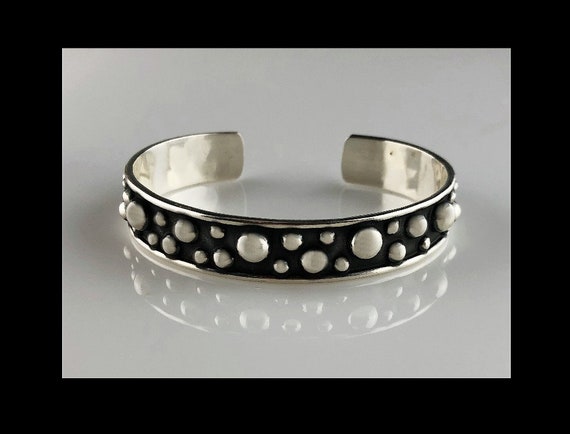 Studded Sterling Bracelet