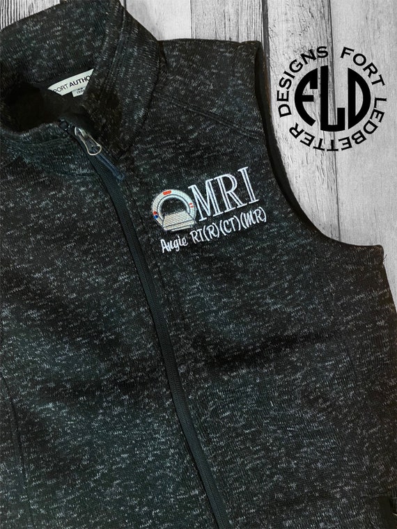 MRI Personalized Vest Radiology Technologist Xray Tech