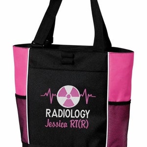 Personalized Radiology Tote, X-ray, Graduation Gift, Radiology, Tote Bag, MRI Tech, CT Tech