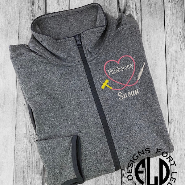 Phlebotomy Lab Coat Etsy