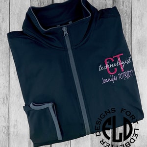 CT Tech Jacket, Radiology  Jacket, Radiology, MRI, Gift, Athletic Jacket, Graduation Gift, XRay