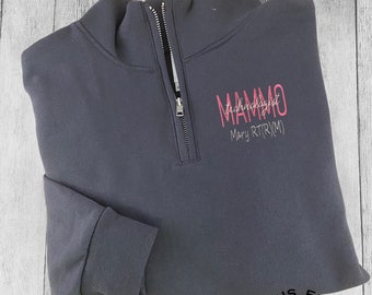 Personalized Mammo Tech Quarter Zip Sweatshirt,Radiology Technologist, Occupational Jacket, Rad Tech, Graduation Gift, Mammography