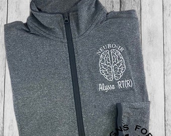 Neuro Interventional Jacket, Radiology, X-ray Tech, Gift, Athletic Jacket, Graduation Gift