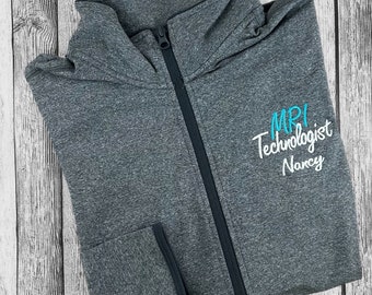 Personalized Radiology Jacket, Rad Tech, Radiology, X-ray Tech, Graduation Gift, Occupational Jacket MRI Tech CT Tech Custom MRI Jacket