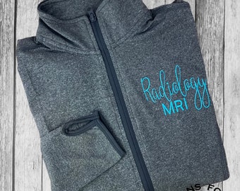 Radiology  Jacket, Radiology, MRI, Gift, Athletic Jacket, Graduation Gift