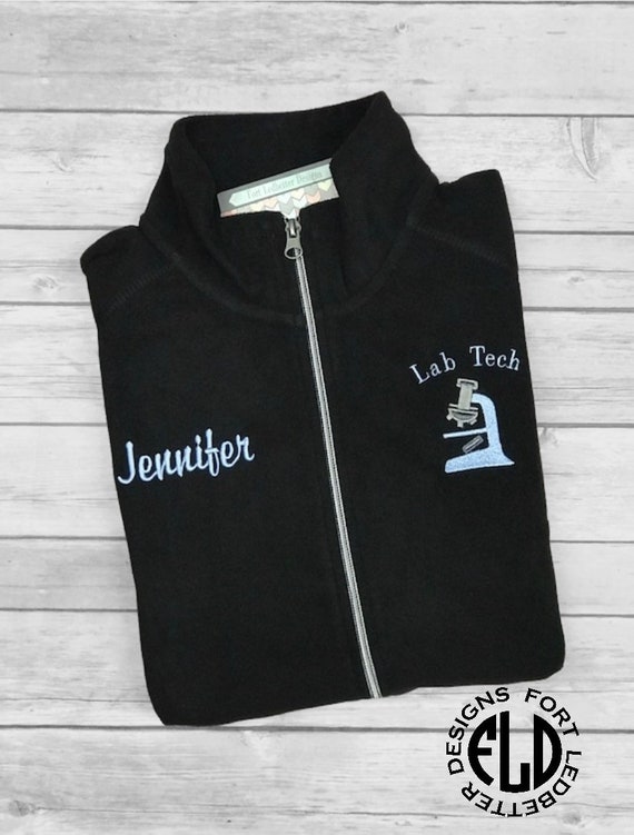 Personalized Phlebotomist Fleece Jacket 