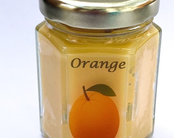 Orange & Clove Scented Candles Candle Jars Christmas Etsy