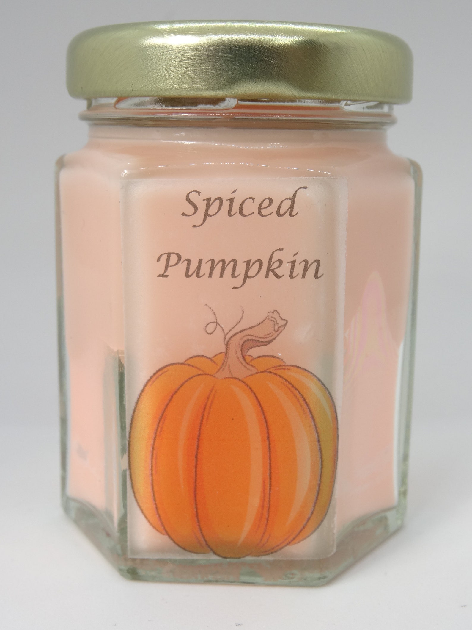 Spiced Pumpkin Scented Candles Candle Jars Halloween Etsy