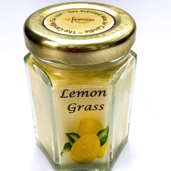 Lemongrass Candle - Relaxation Candle - Spa Candle - Best Friend Gift