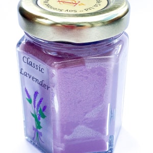Lavender Candle Scented Candles Candle Jars image 2