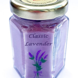 Lavender Candle Scented Candles Candle Jars image 1