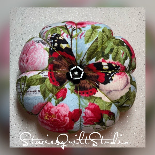 Rose Pincushion Etsy